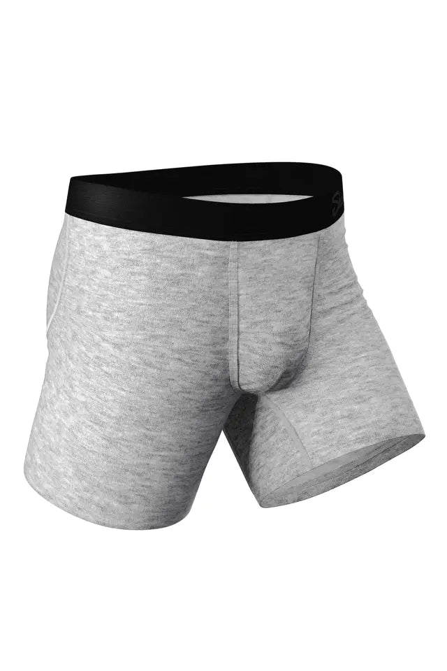 The Intramural Champ | Heathered Grey Ball Hammock® Pouch Underwear
