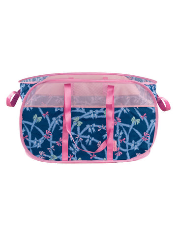 Simply Southern Pop Up Tote - Blue Ribbons