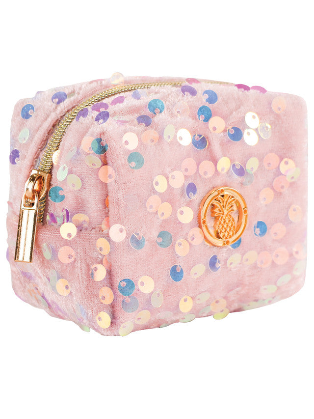 Simply Southern Mini Essentials Bag - Pink Sequin