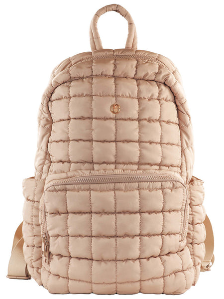 Simply Southern Puff Backpack - Mocha