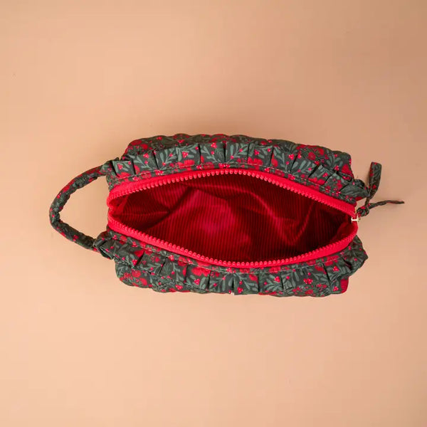 Essentials Quilted Cosmetic Pouch - A Merry Moment