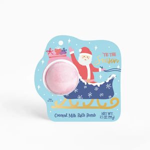 Santa Claus Christmas Clamshell Bath Bomb - Tis the Season