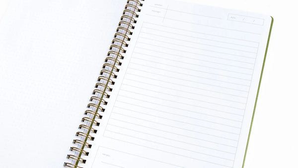 Church Notes Notebook - Blush Pink