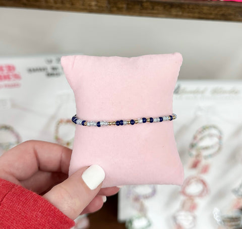 Beaded Blondes | No Blues Here Sprinkle Bracelet