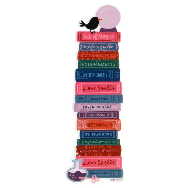 Bookmark - Spooky Book Stack