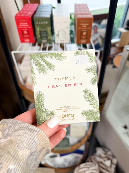 Pura Car Diffuser Refill - Thymes Frasier Fir