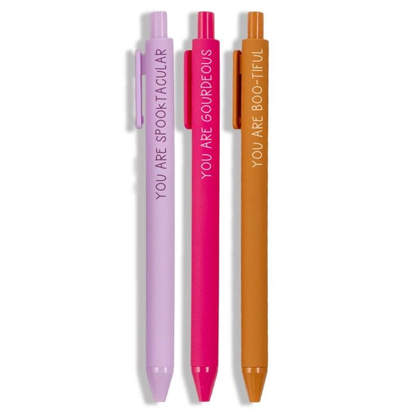 The Spooky Club Affirmations Halloween Pen Set