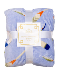 Lake It Or Leave It Throw Blanket