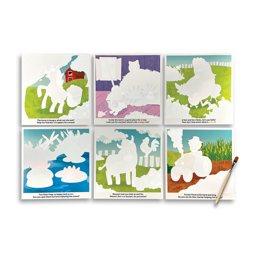 Water Amaze Water Reveal Boards - On The Farm