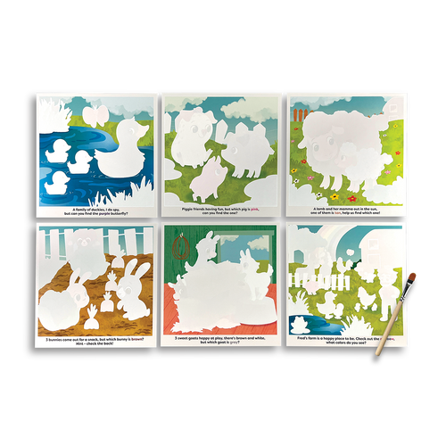 Water Amaze Water Reveal Boards - On The Farm