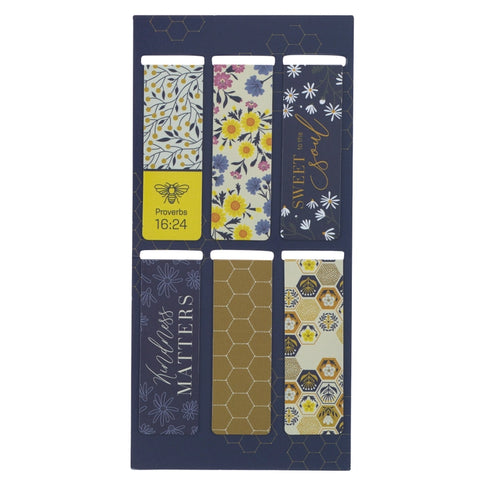 Kind Words Magnetic Bookmark Set