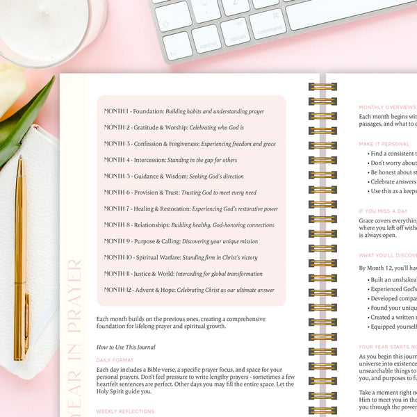 A Year in Prayer : A Journey of Daily Prayer and Reflection