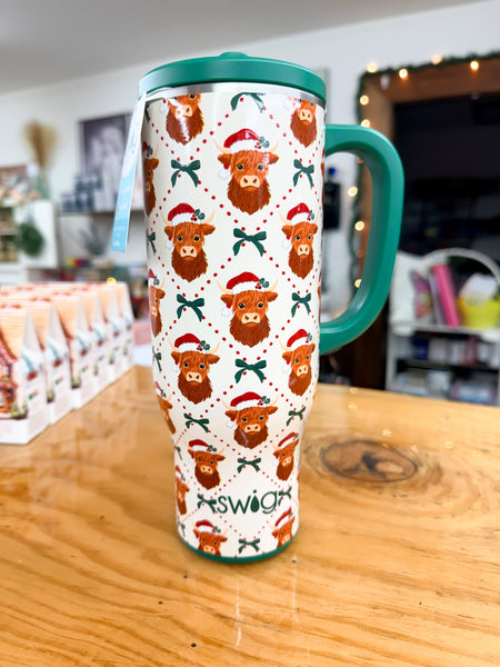 Swig 30oz Mega Mug - Holiday Herd