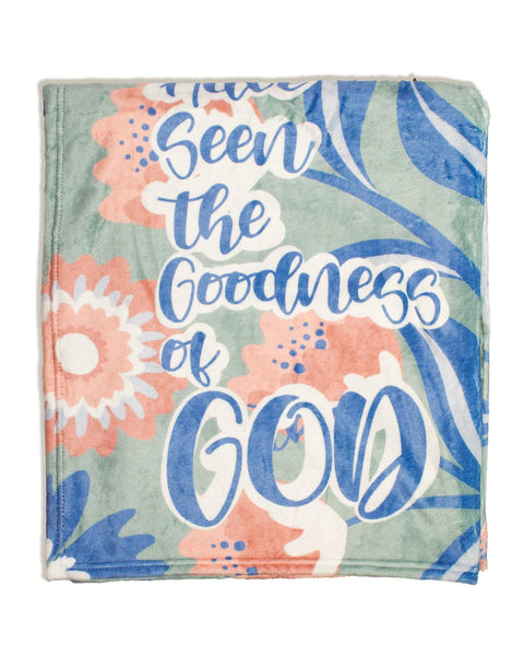 Goodness of God Throw Blanket