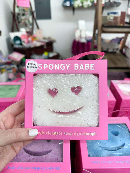 Simply Southern Spongy Babe - Body Wash Infused Sponge - *CHOOSE YOUR SCENT*