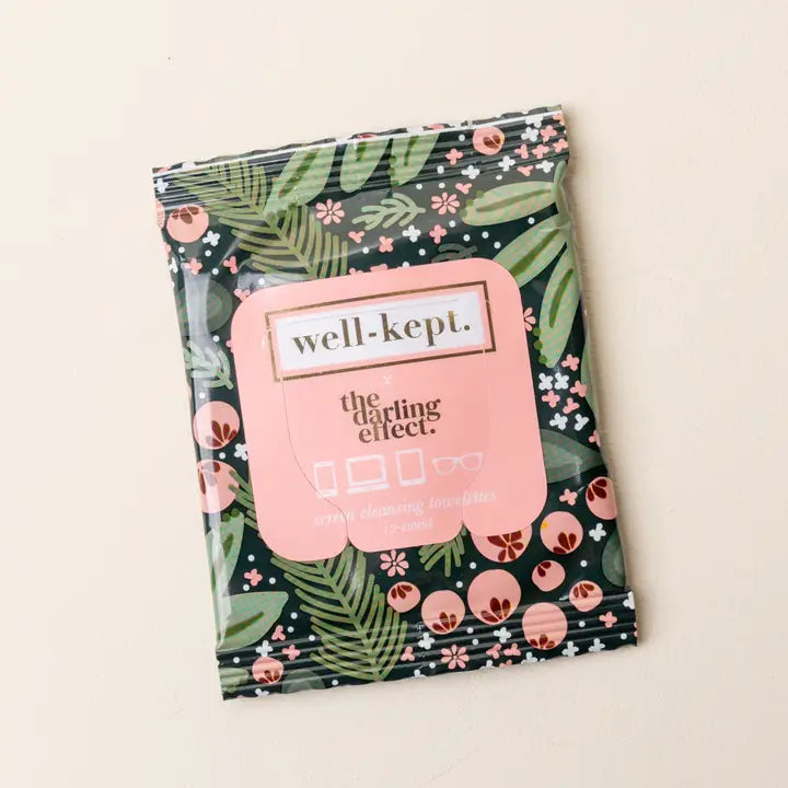 Well-Kept Screen Cleansing Towelettes - Jolly Sprig