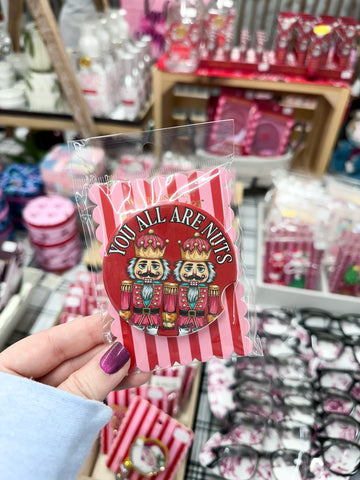 Simply Southern Car Coaster - Nutcrackers • You All Are Nuts