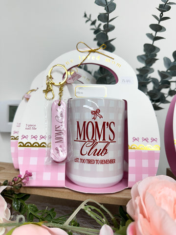 Simply Southern Mug + Keychain Gift Set - Mom's Club