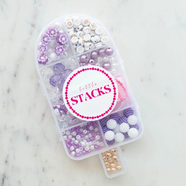 Little Stacks Bracelet Kit - The Lavender Freeze Popsicle Kit