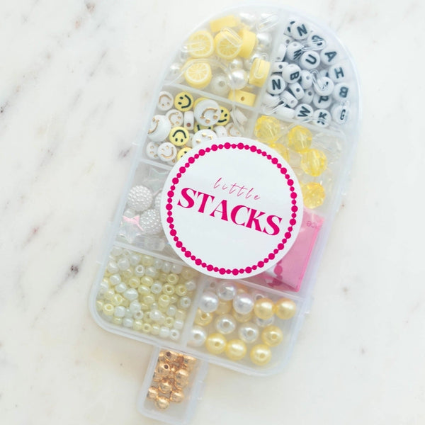 Little Stacks Bracelet Kit - The Lemon Twist Popsicle Kit