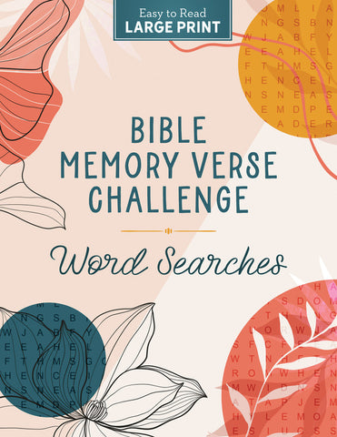 Bible Memory Verse Challenge Word Searches - Large Print
