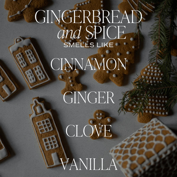 9 oz Candle - GINGERBREAD AND SPICE
