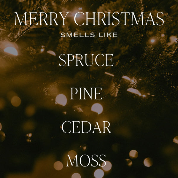 9 oz Candle - MERRY CHRISTMAS