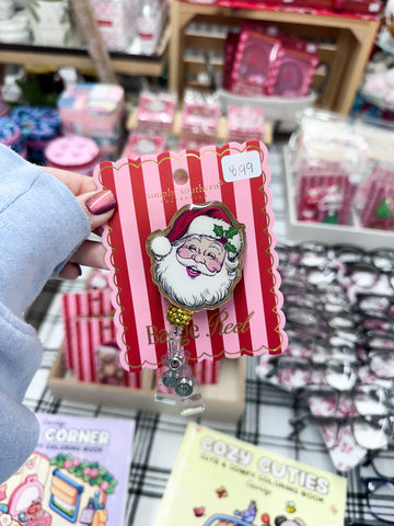 Simply Southern Badge Reel - Santa