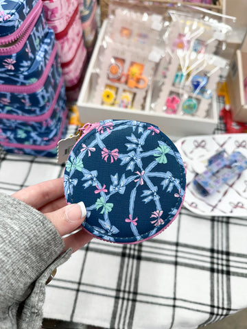 Simply Southern Pill Case - Blue Ribbons