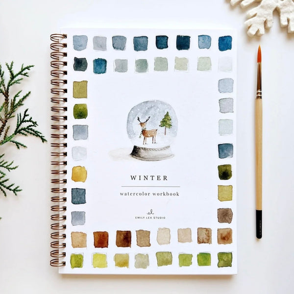 Winter Watercolor Workbook