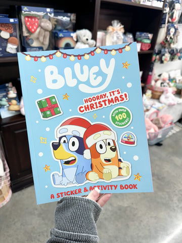 Bluey - Hooray, It's Christmas! : A Sticker & Activity Book