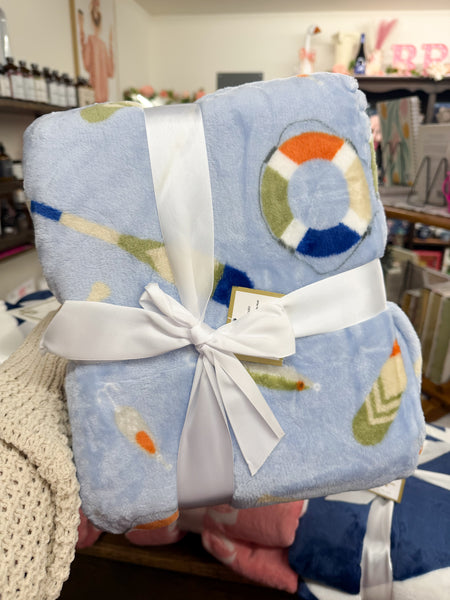Lake It Or Leave It Throw Blanket