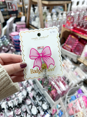 Simply Southern Badge Reel - Bow