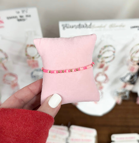 Beaded Blondes | Pink Sprinkle Bracelet