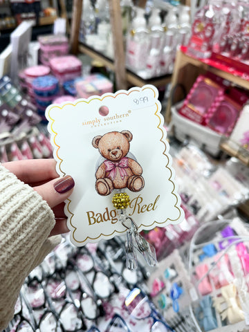 Simply Southern Badge Reel - Bear