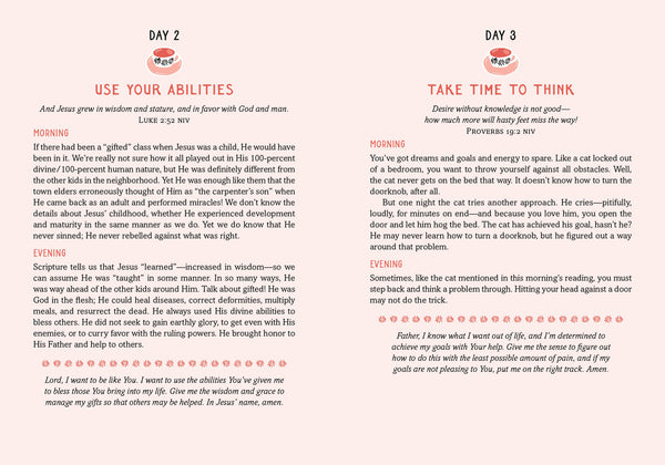 Daily Wisdom for Teen Girls : Morning & Evening