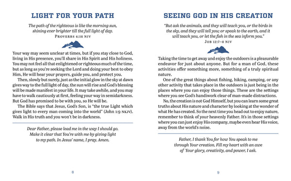 3-Minute Devotions for Men - Large Print