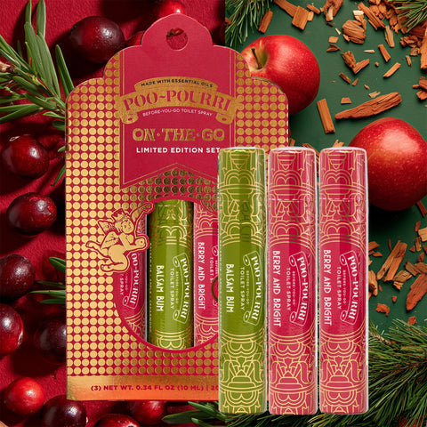 Poo~Pourri Holiday On-The-Go Set