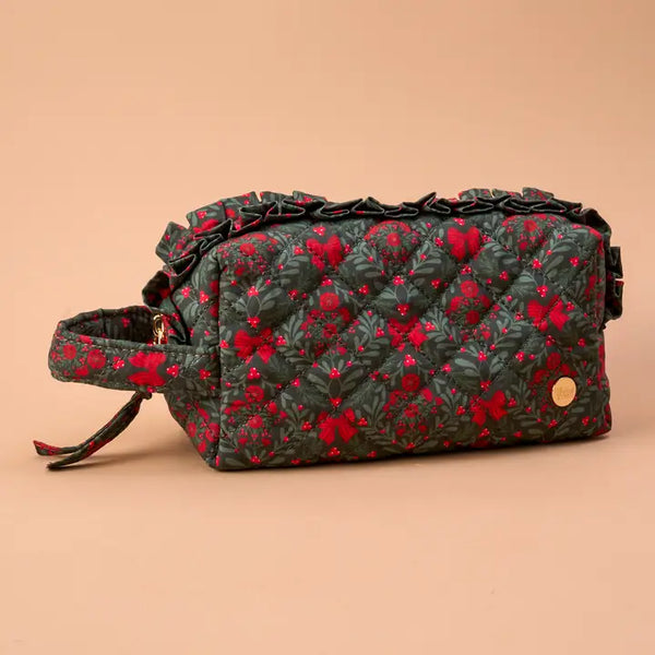 Essentials Quilted Cosmetic Pouch - A Merry Moment