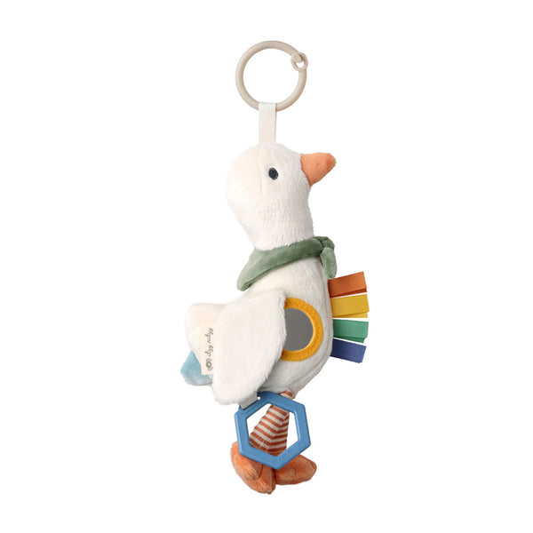 Bitzy Traveler™ Developmental Sensory Toy - Goose