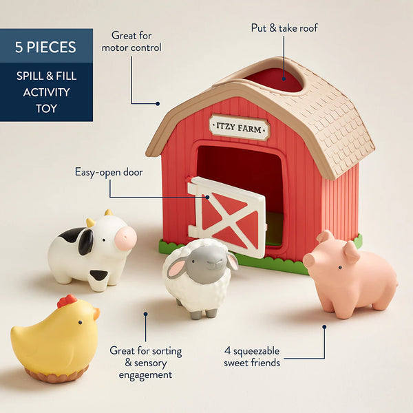 Itzy Play™ Put & Take Toy - Barn