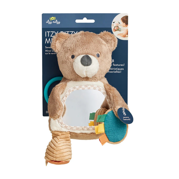 Itzy Bitzy Mirror™ Sensory Tummy Time Mirror - Bear