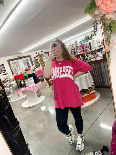 Vintage Oversized Graphic Tee - Tennessee