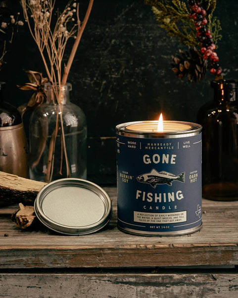 The Americana Series - Gone Fishing Candle