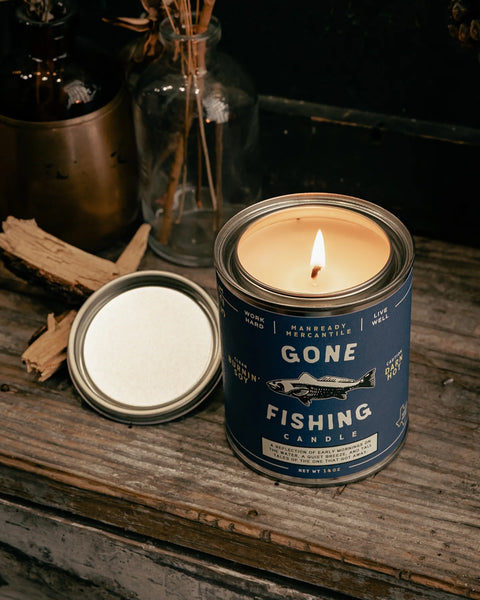 The Americana Series - Gone Fishing Candle