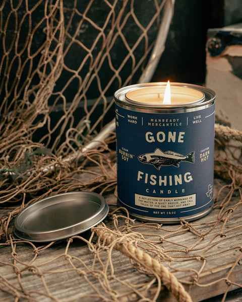 The Americana Series - Gone Fishing Candle
