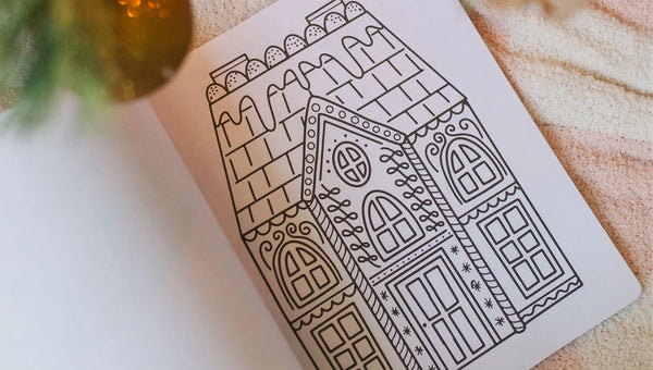 Cozy Christmas Coloring Book