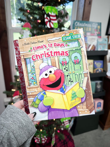Little Golden Book - Elmo's 12 Days of Christmas
