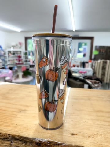 Simply Southern 26 oz Tumbler - Football + Fall