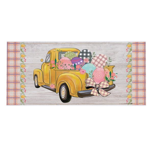 Yellow Easter Truck Sassafras Switch Mat